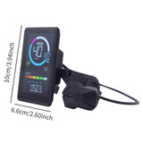 Electric Bike LCD Display Meter Scooter LCD Panel Indicator Cycling Computer