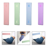 Hip Resistance Band Anti Slip Elastic for Home Working Out Pilates Pink 15LB