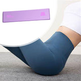 Hip Resistance Band Anti Slip Elastic for Home Working Out Pilates Purple 50LB