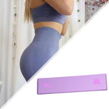 Hip Resistance Band Anti Slip Elastic for Home Working Out Pilates Purple 50LB