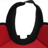 Hockey Neck Guard Collar Winter with Adjustable Fasten Tape Throat Protector L Black Red