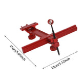 Maxbell Recurve Bow Sight Portable with Scale Markings for Hunting Practice Bowsight Red