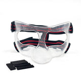 Basketball Mask with Padding Face Nose Guard for Athletic Football Wrestling Style B