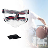 Basketball Mask with Padding Face Nose Guard for Athletic Football Wrestling Style B