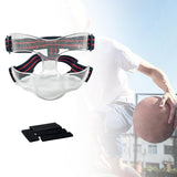 Basketball Mask with Padding Face Nose Guard for Athletic Football Wrestling Style D