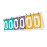 Scoreboard Score Keeper for Sports Games P.E Classroom Activities Volleyball Green Gray Yellow