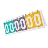 Scoreboard Score Keeper for Sports Games P.E Classroom Activities Volleyball Green Gray Yellow