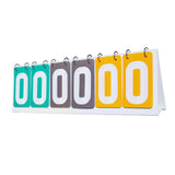 Scoreboard Score Keeper for Sports Games P.E Classroom Activities Volleyball Green Gray Yellow