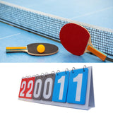 Scoreboard Score Keeper for Sports Games P.E Classroom Activities Volleyball Red Grey Blue