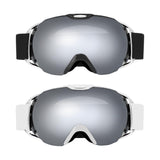 Maxbell Ski Goggles for Adults Anti Fog Skiing Goggles for Snowmobile Riding Skating Black