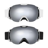 Maxbell Ski Goggles for Adults Anti Fog Skiing Goggles for Snowmobile Riding Skating Black