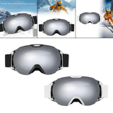 Maxbell Ski Goggles for Adults Anti Fog Skiing Goggles for Snowmobile Riding Skating Black