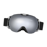 Maxbell Ski Goggles for Adults Anti Fog Skiing Goggles for Snowmobile Riding Skating Black