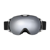 Maxbell Ski Goggles for Adults Anti Fog Skiing Goggles for Snowmobile Riding Skating Black