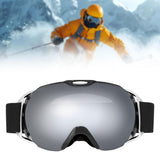 Maxbell Ski Goggles for Adults Anti Fog Skiing Goggles for Snowmobile Riding Skating Black