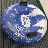Maxbell Inflatable Snow Tube PVC with Handles for Outdoor Activities New Year