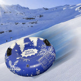 Maxbell Inflatable Snow Tube PVC with Handles for Outdoor Activities New Year