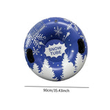 Maxbell Inflatable Snow Tube PVC with Handles for Outdoor Activities New Year