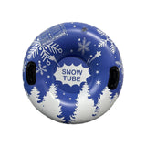 Maxbell Inflatable Snow Tube PVC with Handles for Outdoor Activities New Year