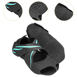 Maxbell Pilates Socks Toeless Sports Socks Yoga Socks for Barefoot Workout Dance Gym S Green