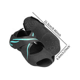 Maxbell Pilates Socks Toeless Sports Socks Yoga Socks for Barefoot Workout Dance Gym L Green