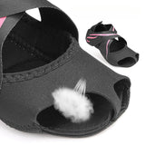 Maxbell Pilates Socks Toeless Sports Socks Yoga Socks for Barefoot Workout Dance Gym S Pink