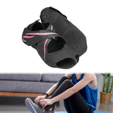 Maxbell Pilates Socks Toeless Sports Socks Yoga Socks for Barefoot Workout Dance Gym S Pink