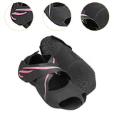 Maxbell Pilates Socks Toeless Sports Socks Yoga Socks for Barefoot Workout Dance Gym M Pink