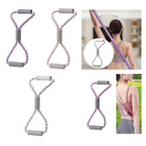 Maxbell Resistance Band Chest Expander Exercise Band for Workout Stretching Home Gym Purple