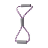 Maxbell Resistance Band Chest Expander Exercise Band for Workout Stretching Home Gym Purple