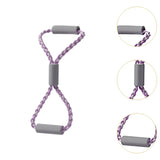 Maxbell Resistance Band Chest Expander Exercise Band for Workout Stretching Home Gym Purple