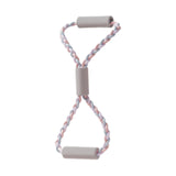 Maxbell Resistance Band Chest Expander Exercise Band for Workout Stretching Home Gym Pink Blue