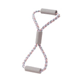 Maxbell Resistance Band Chest Expander Exercise Band for Workout Stretching Home Gym Pink Blue