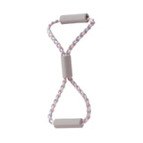 Maxbell Resistance Band Chest Expander Exercise Band for Workout Stretching Home Gym Pink Blue