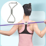 Maxbell Resistance Band Chest Expander Exercise Band for Workout Stretching Home Gym Green Blue