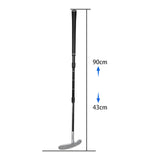 Maxbell Retractable Golf Putter Nonslip Grip Training Golf Club for Yard Office Black