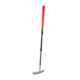 Maxbell Retractable Golf Putter Nonslip Grip Training Golf Club for Yard Office Black Red