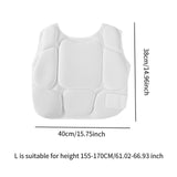 Karate Chest Protector Portable Guard for Equipment Sanda Muay Thai L