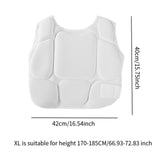 Karate Chest Protector Portable Guard for Equipment Sanda Muay Thai XL