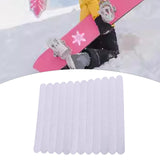 12x Snowboard Non Slip Stickers Outdoor Sports Multipurpose Anti Slip Strips