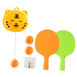 Hanging Table Tennis Set Tennis Practice Equipment Girls Kids Adults Tiger 2 Beats 3 Balls