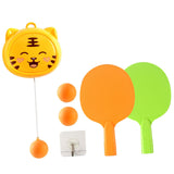 Hanging Table Tennis Set Tennis Practice Equipment Girls Kids Adults Tiger 2 Beats 3 Balls