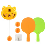 Hanging Table Tennis Set Tennis Practice Equipment Girls Kids Adults Tiger 2 Beats 3 Balls