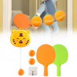 Hanging Table Tennis Set Tennis Practice Equipment Girls Kids Adults Tiger 2 Beats 3 Balls