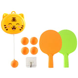 Hanging Table Tennis Set Tennis Practice Equipment Girls Kids Adults Tiger 2 Beats 5 Ball