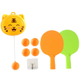 Hanging Table Tennis Set Tennis Practice Equipment Girls Kids Adults Tiger 2 Beats 5 Ball