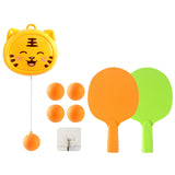 Hanging Table Tennis Set Tennis Practice Equipment Girls Kids Adults Tiger 2 Beats 5 Ball