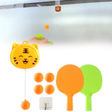 Hanging Table Tennis Set Tennis Practice Equipment Girls Kids Adults Tiger 2 Beats 5 Ball