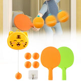 Hanging Table Tennis Set Tennis Practice Equipment Girls Kids Adults Tiger 2 Beats 5 Ball