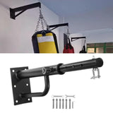 Punch Bag Bracket Retractable Supplies Hanger Rack for Fitness Boxing Garage